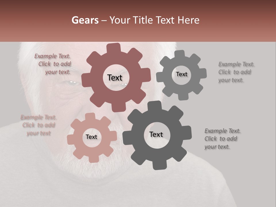 Coastal Caucasian Beach PowerPoint Template