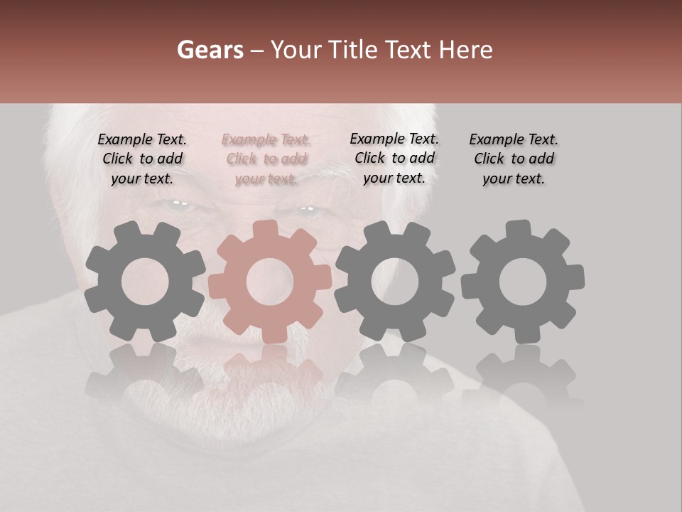 Coastal Caucasian Beach PowerPoint Template