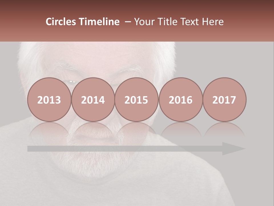 Coastal Caucasian Beach PowerPoint Template