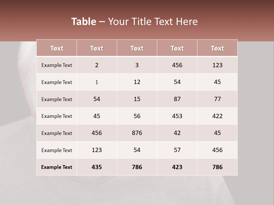 Coastal Caucasian Beach PowerPoint Template