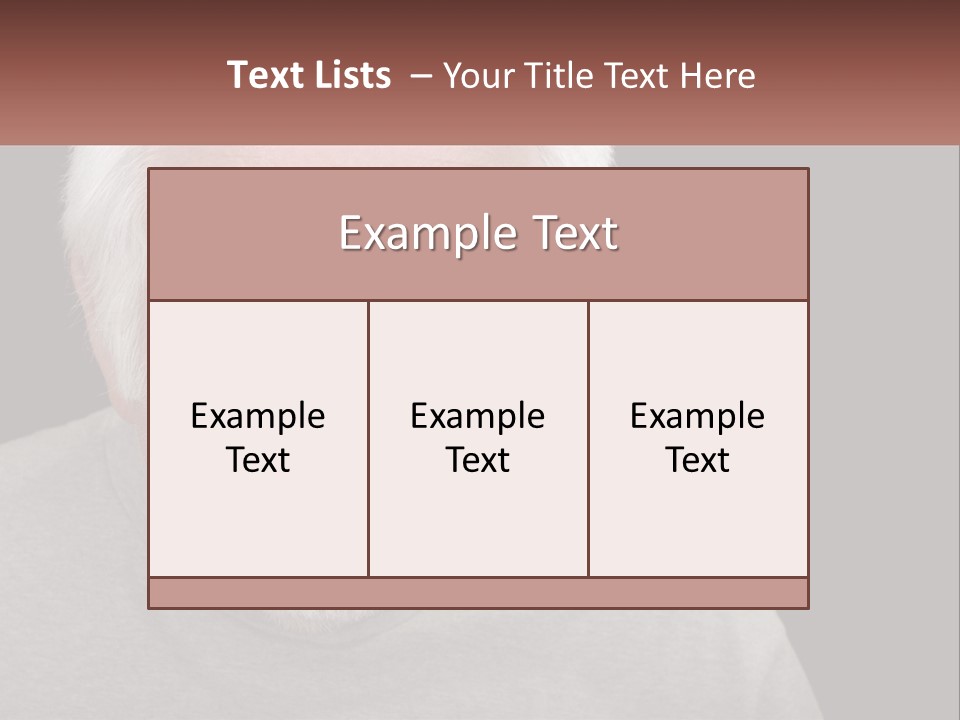 Coastal Caucasian Beach PowerPoint Template