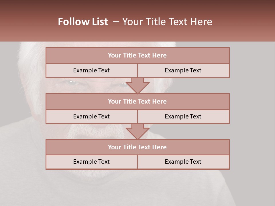 Coastal Caucasian Beach PowerPoint Template