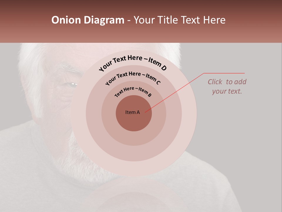 Coastal Caucasian Beach PowerPoint Template