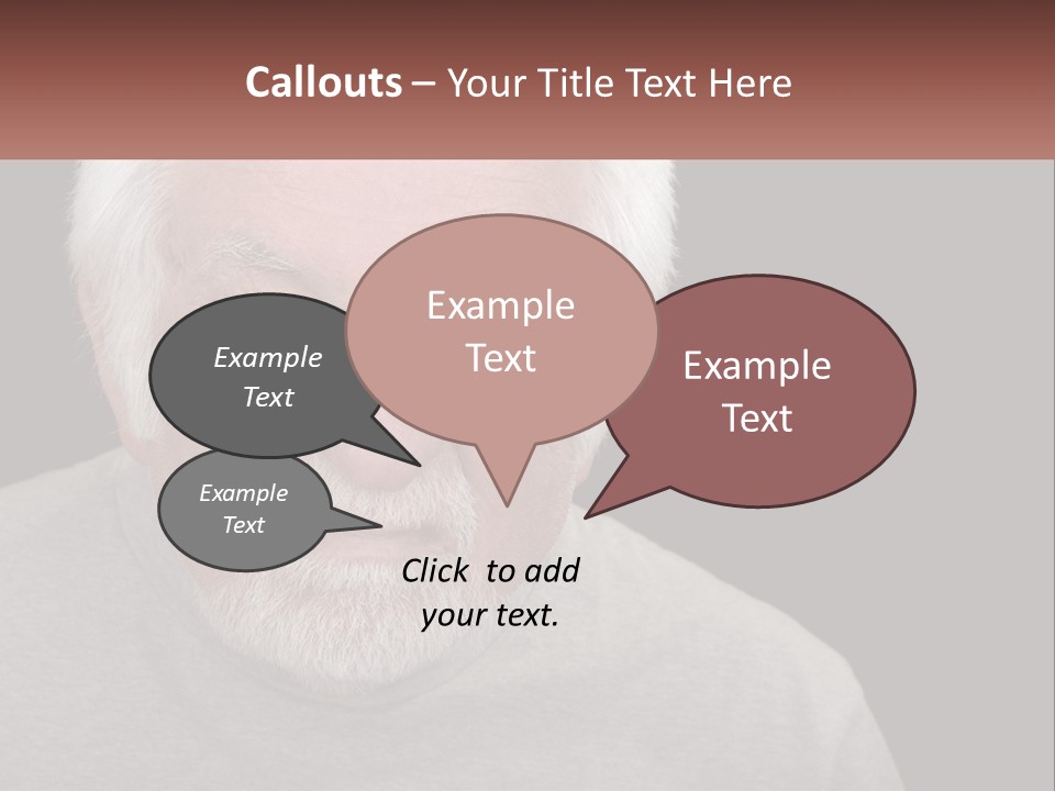 Coastal Caucasian Beach PowerPoint Template