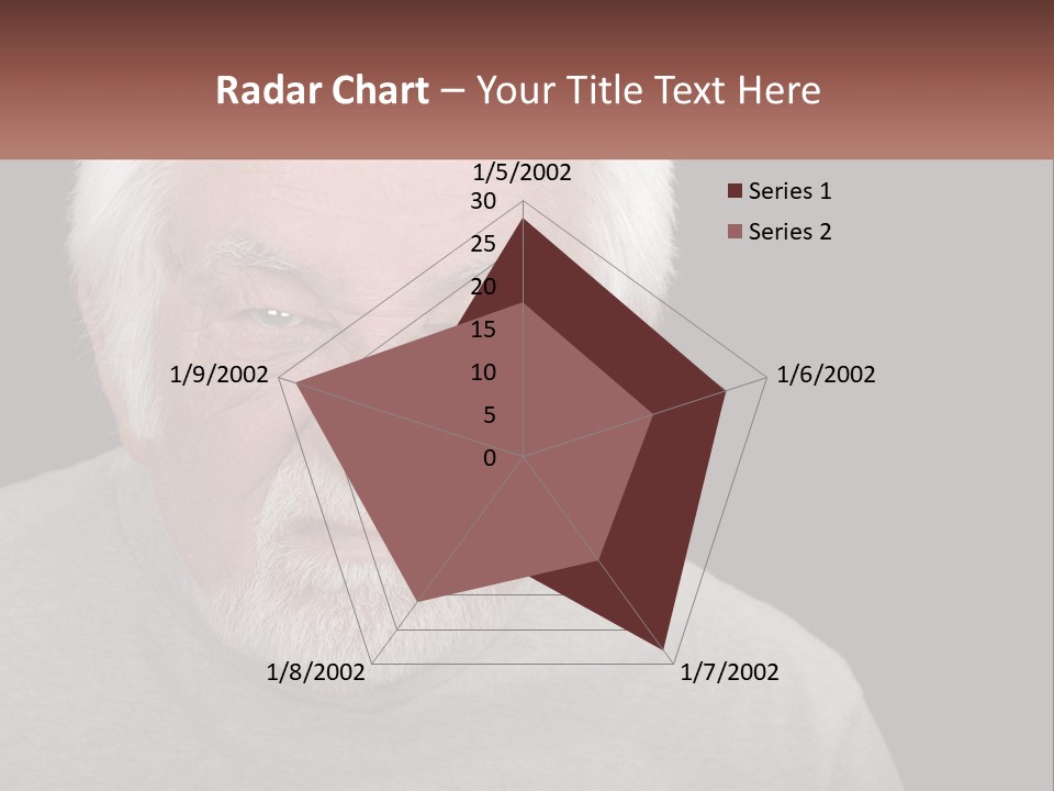 Coastal Caucasian Beach PowerPoint Template