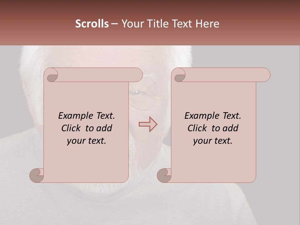 Coastal Caucasian Beach PowerPoint Template