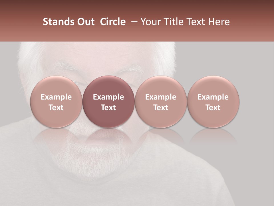 Coastal Caucasian Beach PowerPoint Template