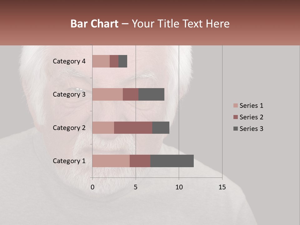 Coastal Caucasian Beach PowerPoint Template