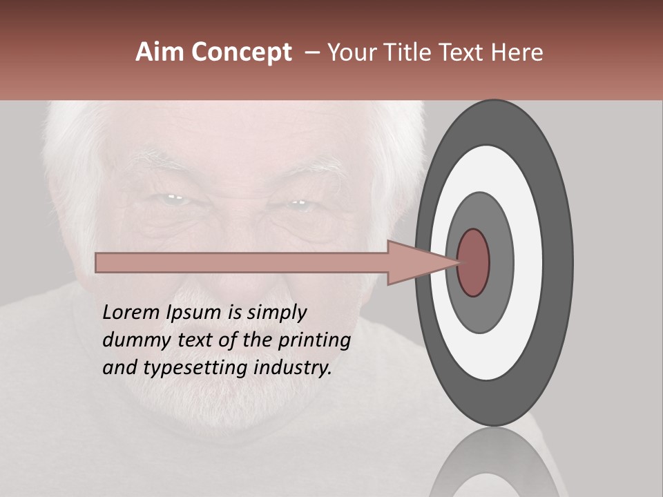 Coastal Caucasian Beach PowerPoint Template