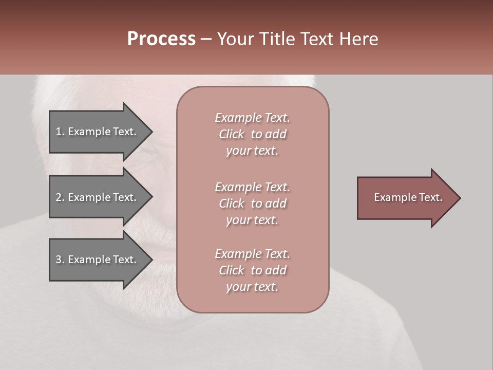 Coastal Caucasian Beach PowerPoint Template