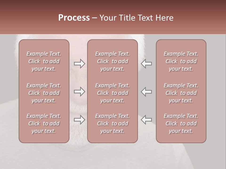Coastal Caucasian Beach PowerPoint Template