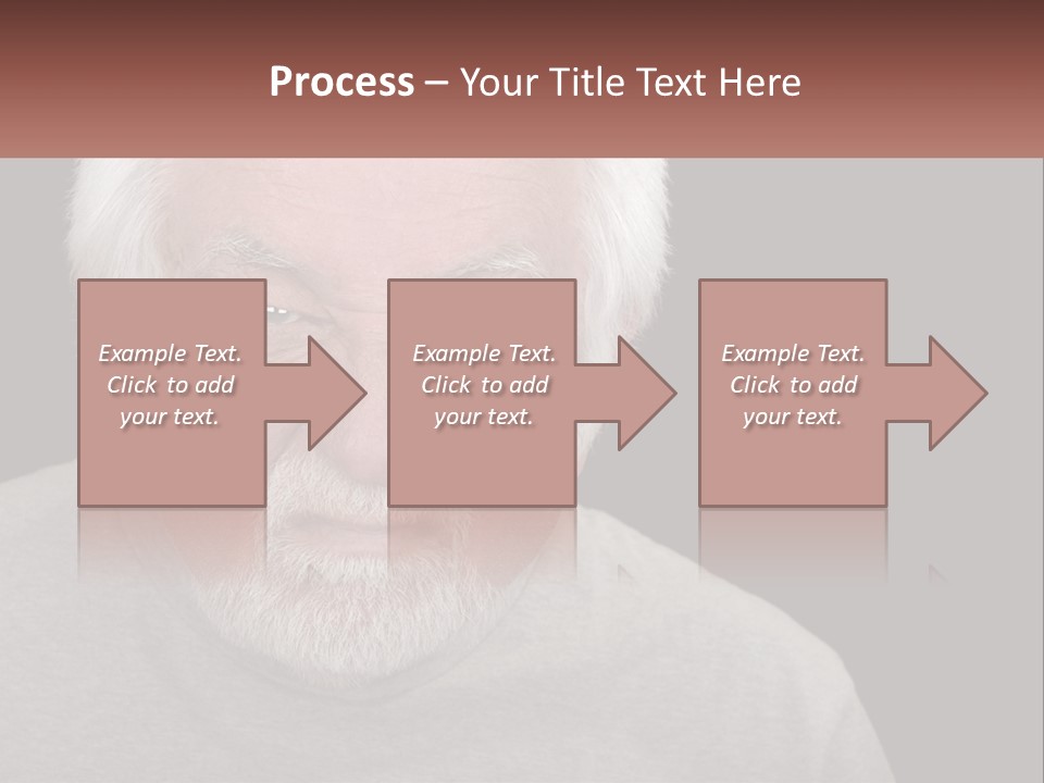 Coastal Caucasian Beach PowerPoint Template