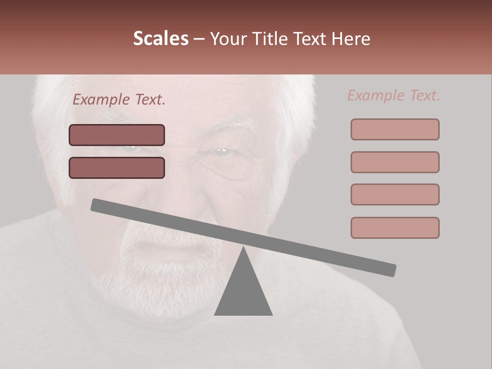 Coastal Caucasian Beach PowerPoint Template