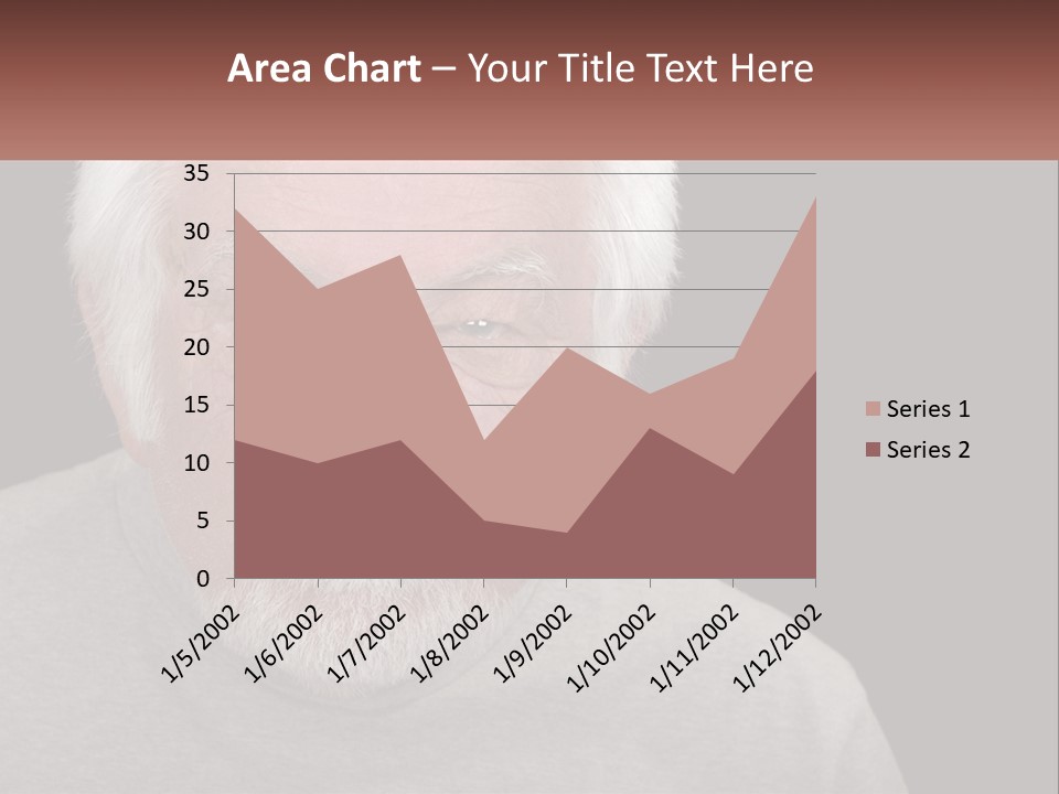 Coastal Caucasian Beach PowerPoint Template