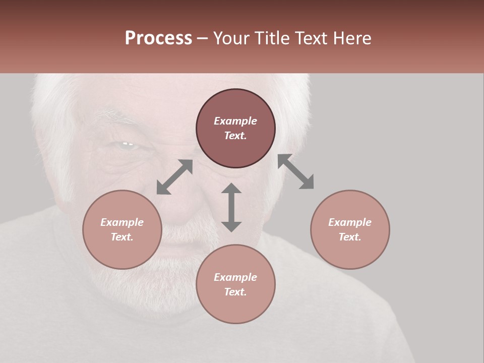 Coastal Caucasian Beach PowerPoint Template