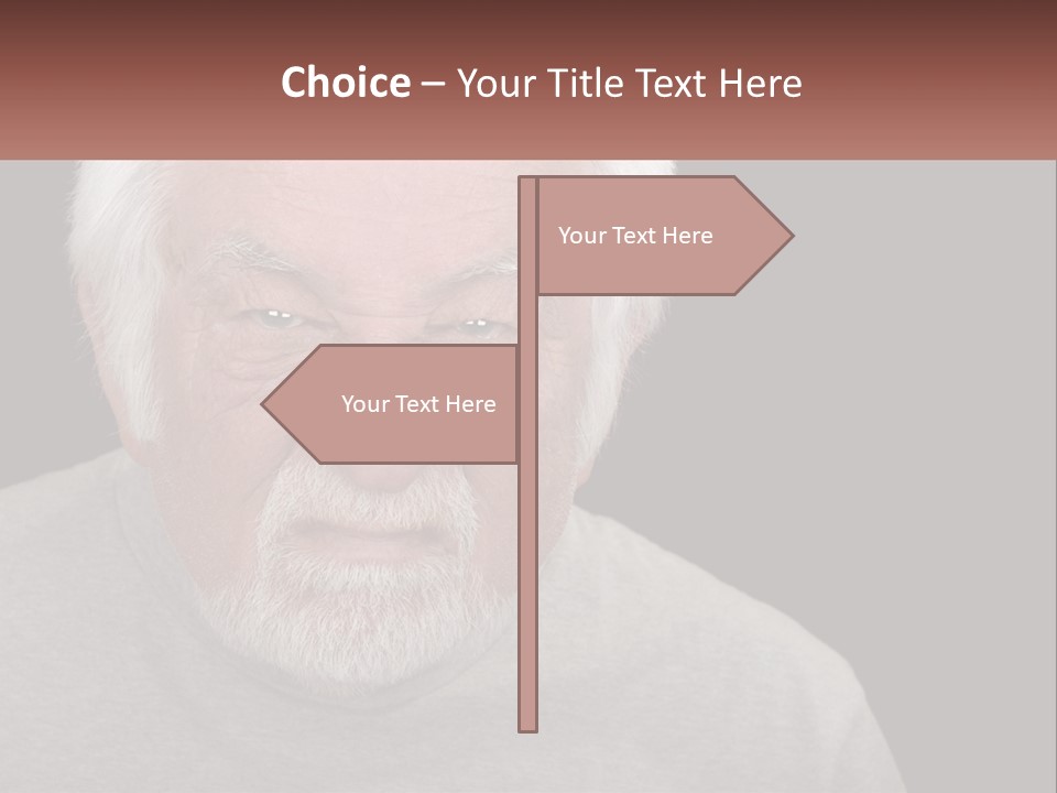Coastal Caucasian Beach PowerPoint Template