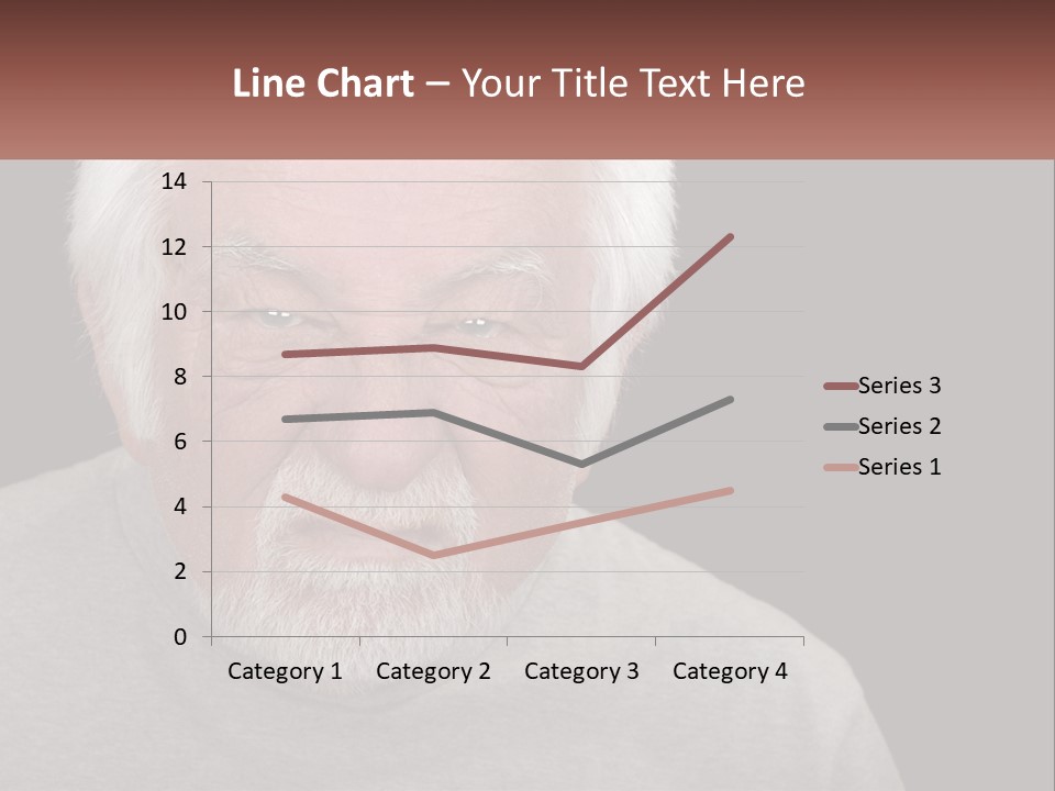 Coastal Caucasian Beach PowerPoint Template