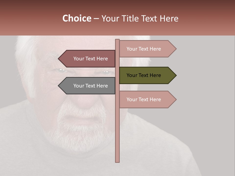 Coastal Caucasian Beach PowerPoint Template