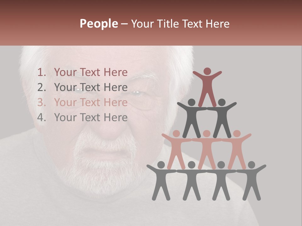 Coastal Caucasian Beach PowerPoint Template