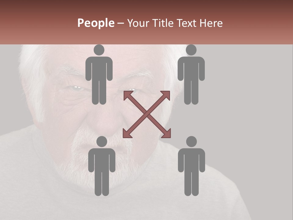 Coastal Caucasian Beach PowerPoint Template