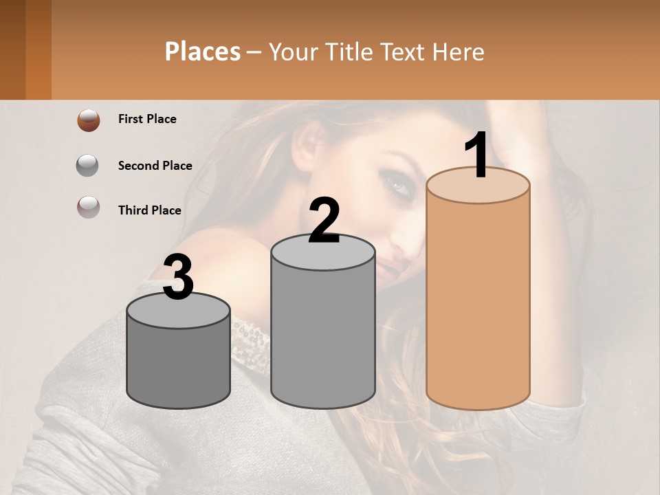 Coastal Woman Daughter PowerPoint Template