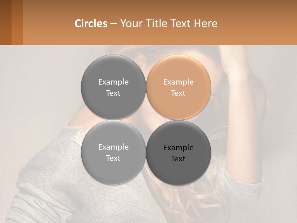 Coastal Woman Daughter PowerPoint Template