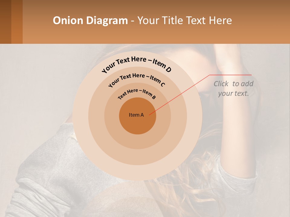 Coastal Woman Daughter PowerPoint Template