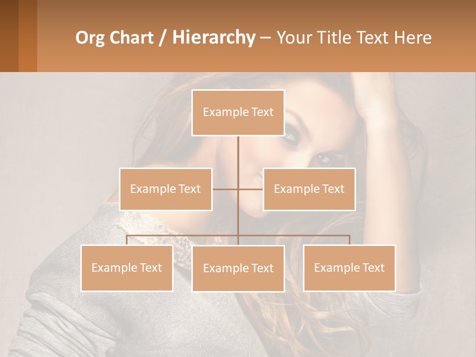 Coastal Woman Daughter PowerPoint Template