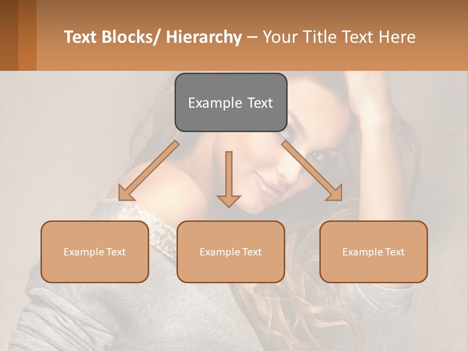 Coastal Woman Daughter PowerPoint Template