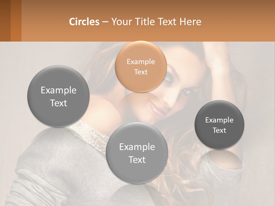 Coastal Woman Daughter PowerPoint Template