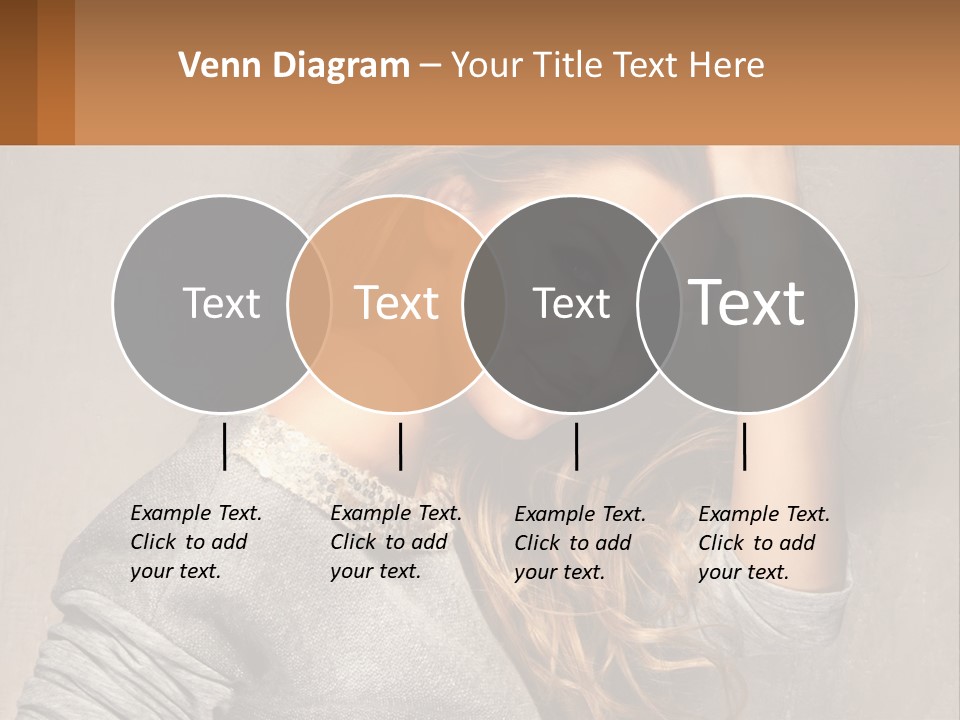 Coastal Woman Daughter PowerPoint Template