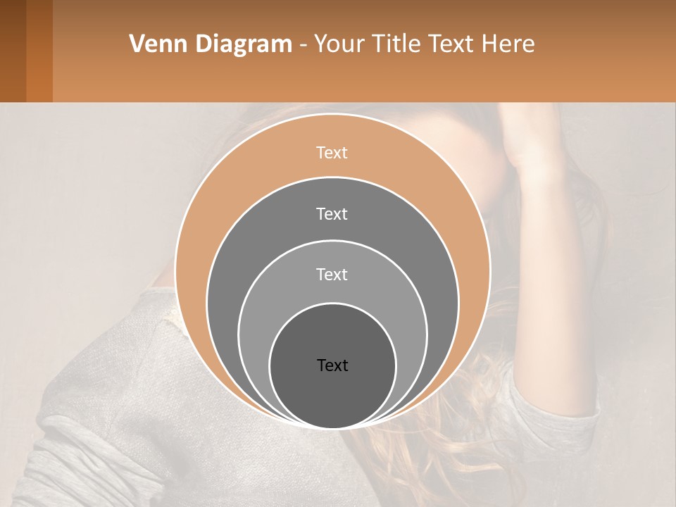 Coastal Woman Daughter PowerPoint Template