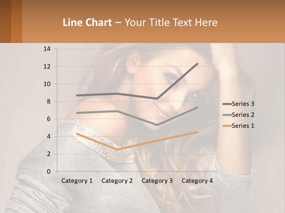 Coastal Woman Daughter PowerPoint Template