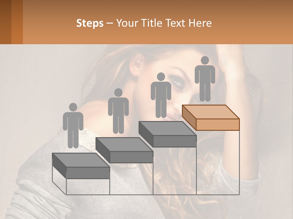 Coastal Woman Daughter PowerPoint Template