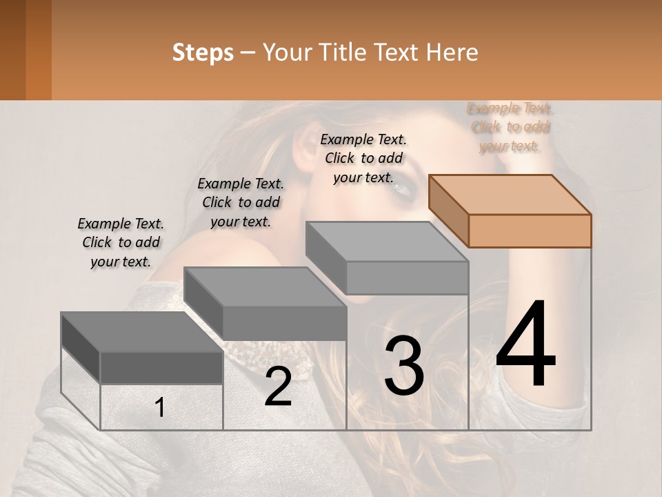 Coastal Woman Daughter PowerPoint Template