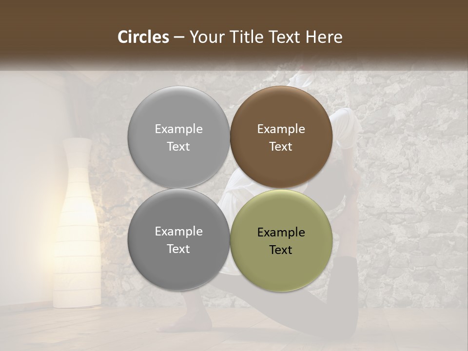 Peaceful Sad Old PowerPoint Template