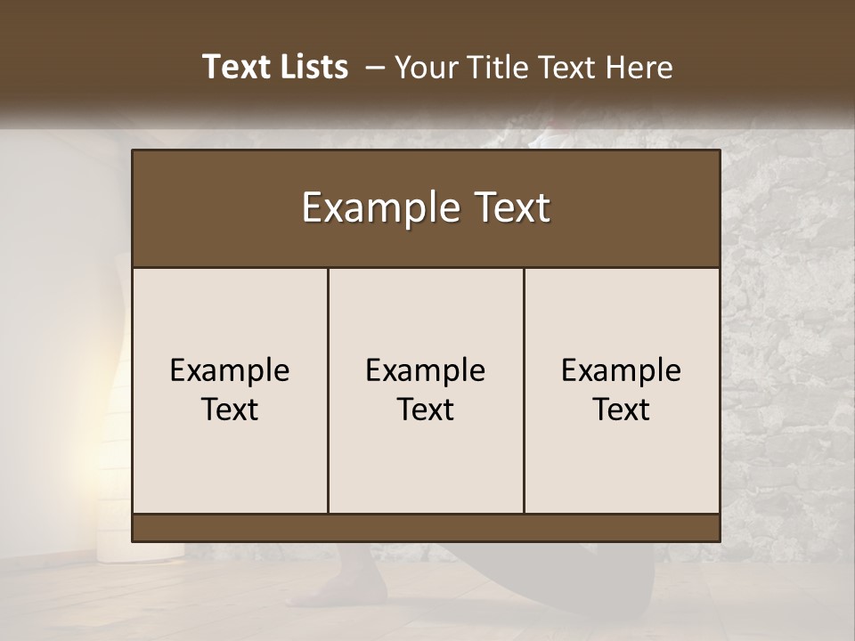 Peaceful Sad Old PowerPoint Template