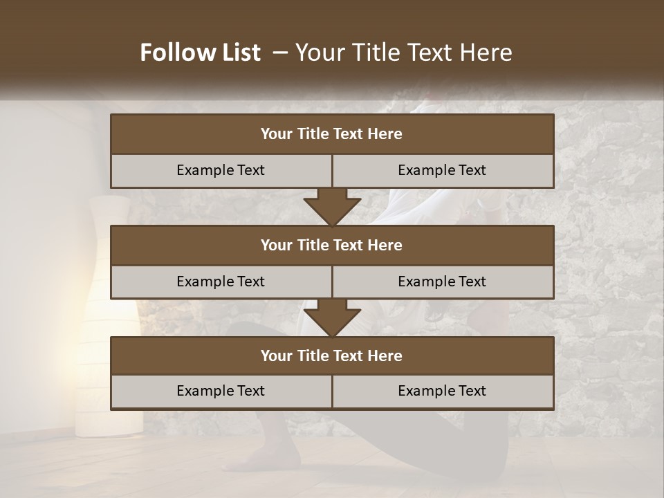 Peaceful Sad Old PowerPoint Template