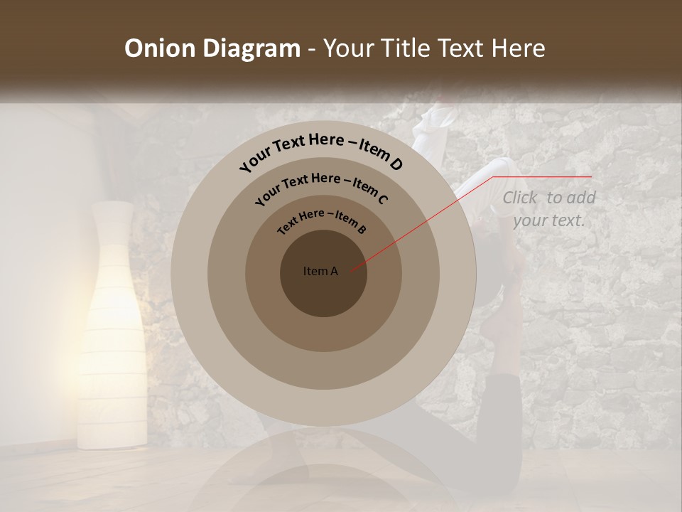 Peaceful Sad Old PowerPoint Template