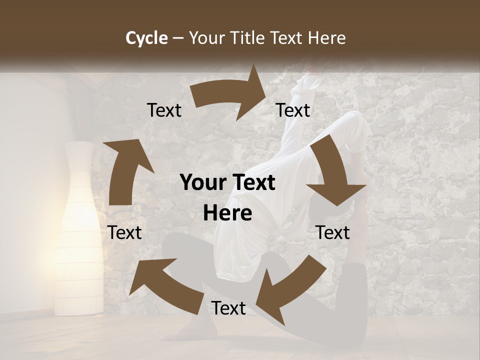 Peaceful Sad Old PowerPoint Template