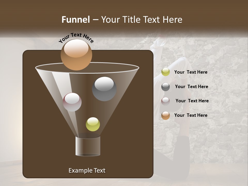 Peaceful Sad Old PowerPoint Template