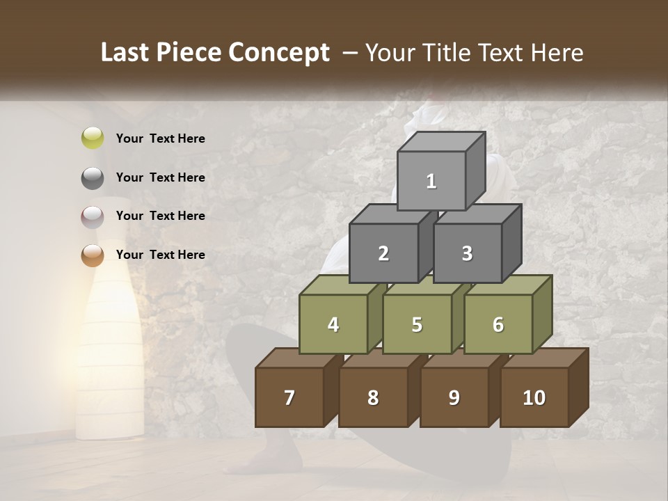 Peaceful Sad Old PowerPoint Template