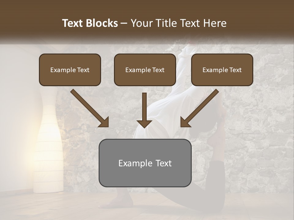 Peaceful Sad Old PowerPoint Template