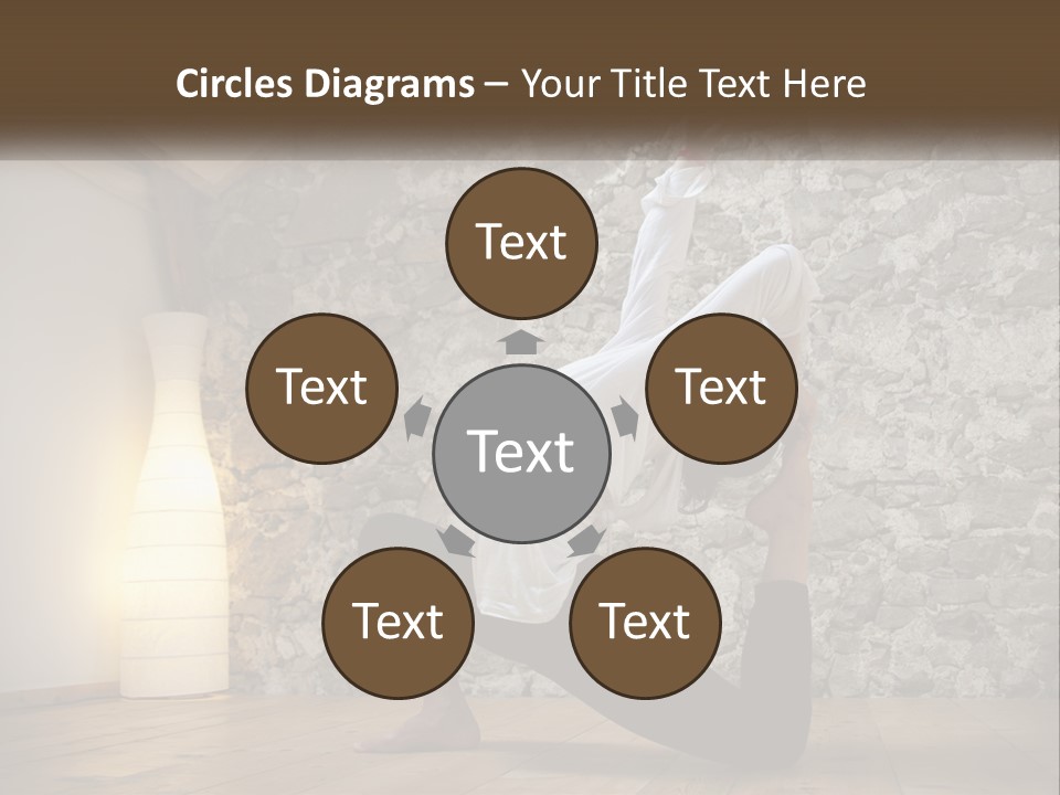 Peaceful Sad Old PowerPoint Template