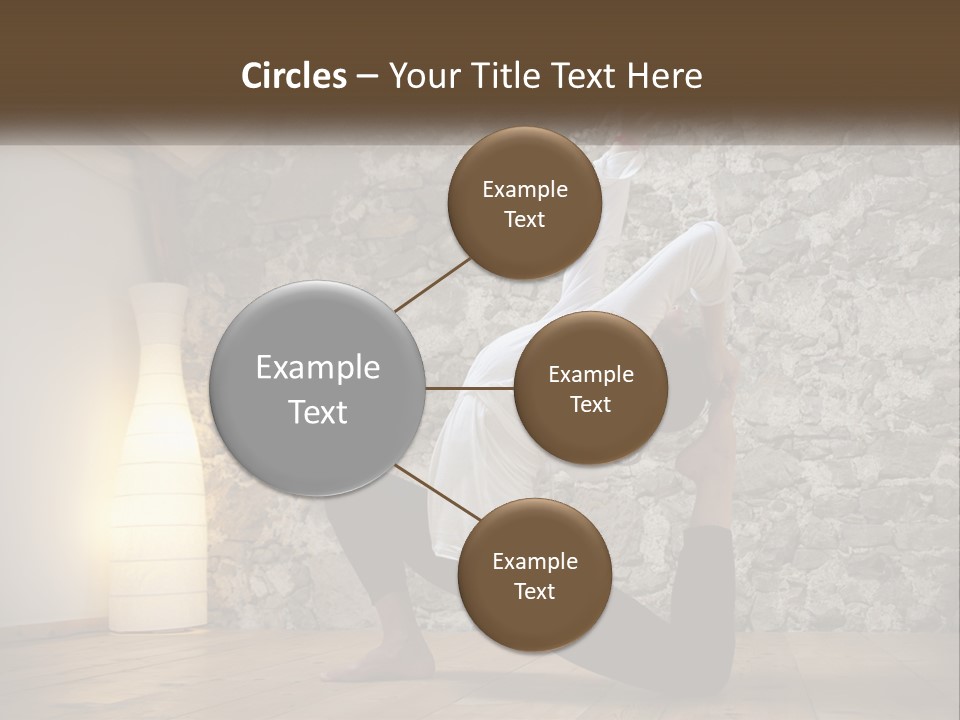 Peaceful Sad Old PowerPoint Template