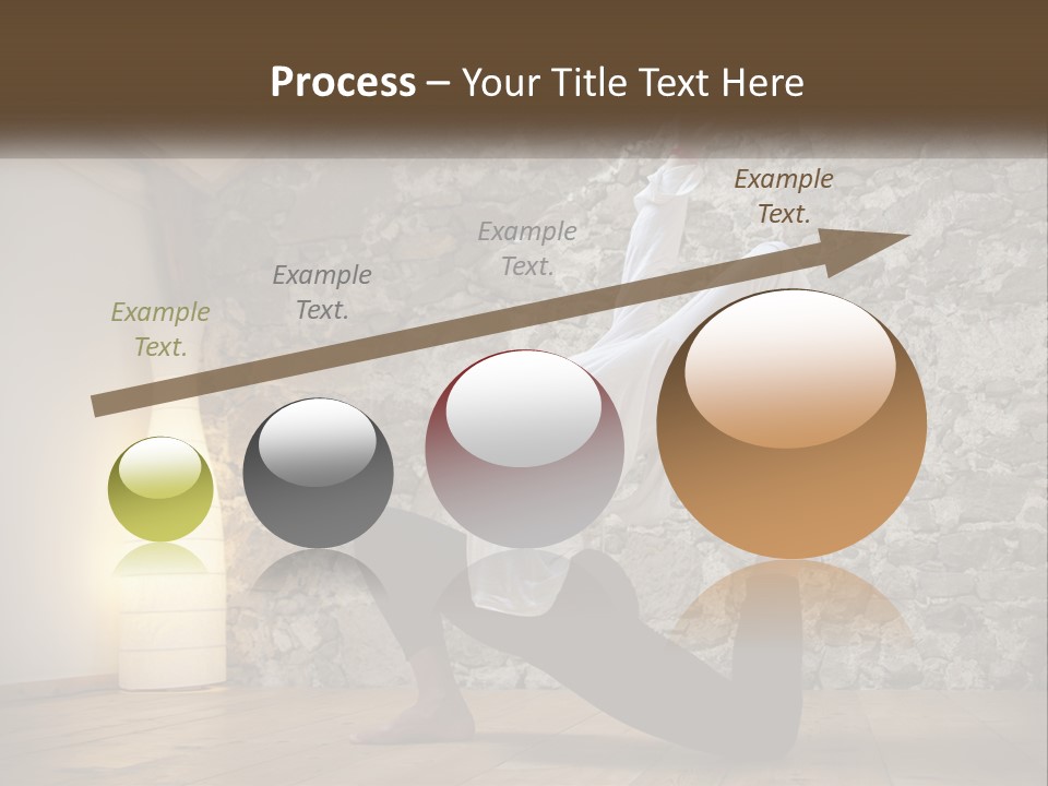 Peaceful Sad Old PowerPoint Template