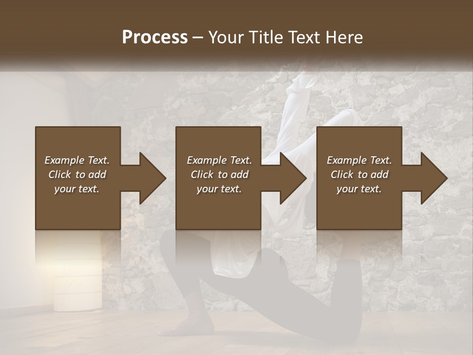Peaceful Sad Old PowerPoint Template
