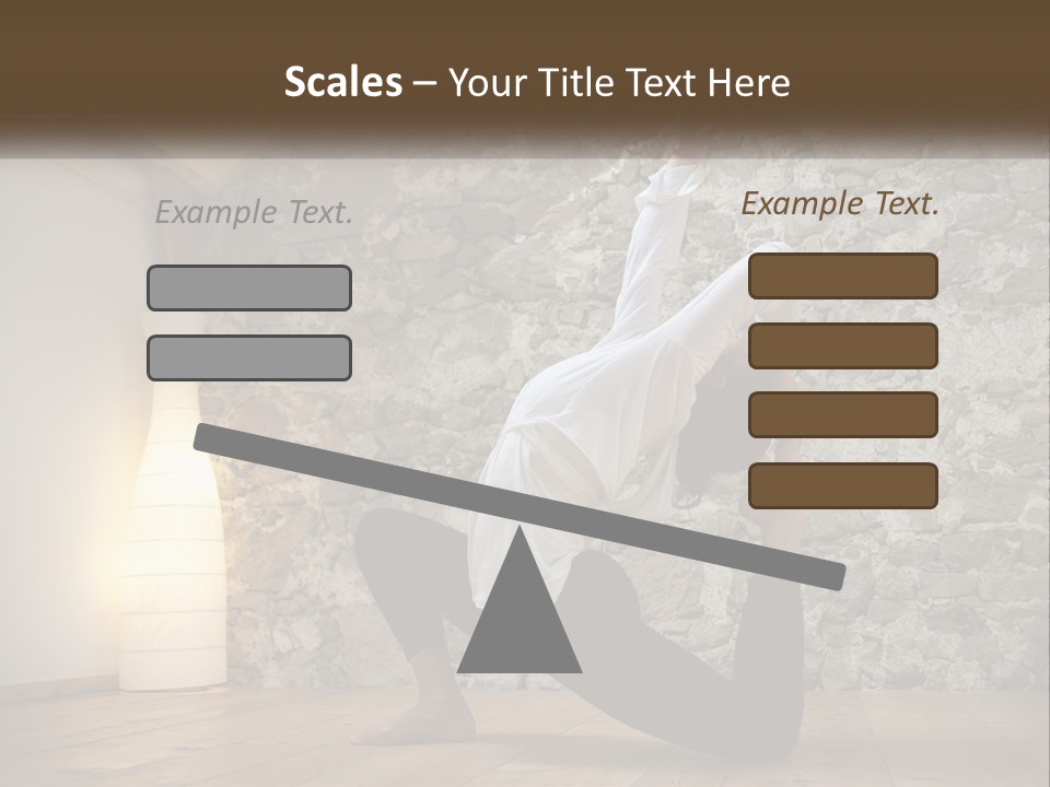 Peaceful Sad Old PowerPoint Template