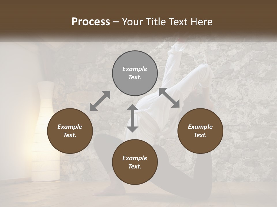 Peaceful Sad Old PowerPoint Template