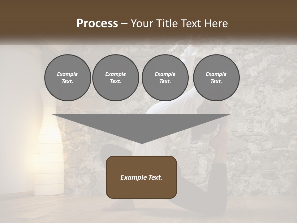 Peaceful Sad Old PowerPoint Template